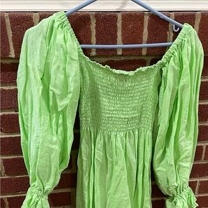 Sleeper Atlanta Linen Dress